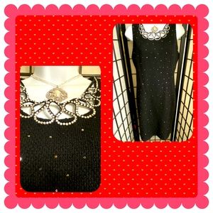 EUC Simply Adorable Party Dress With Lotsa Bling